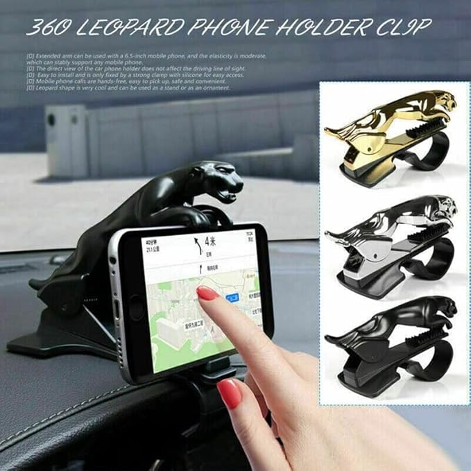 360° Magnetic Jaguar Car Mobile Phone Holder — Universal Fit